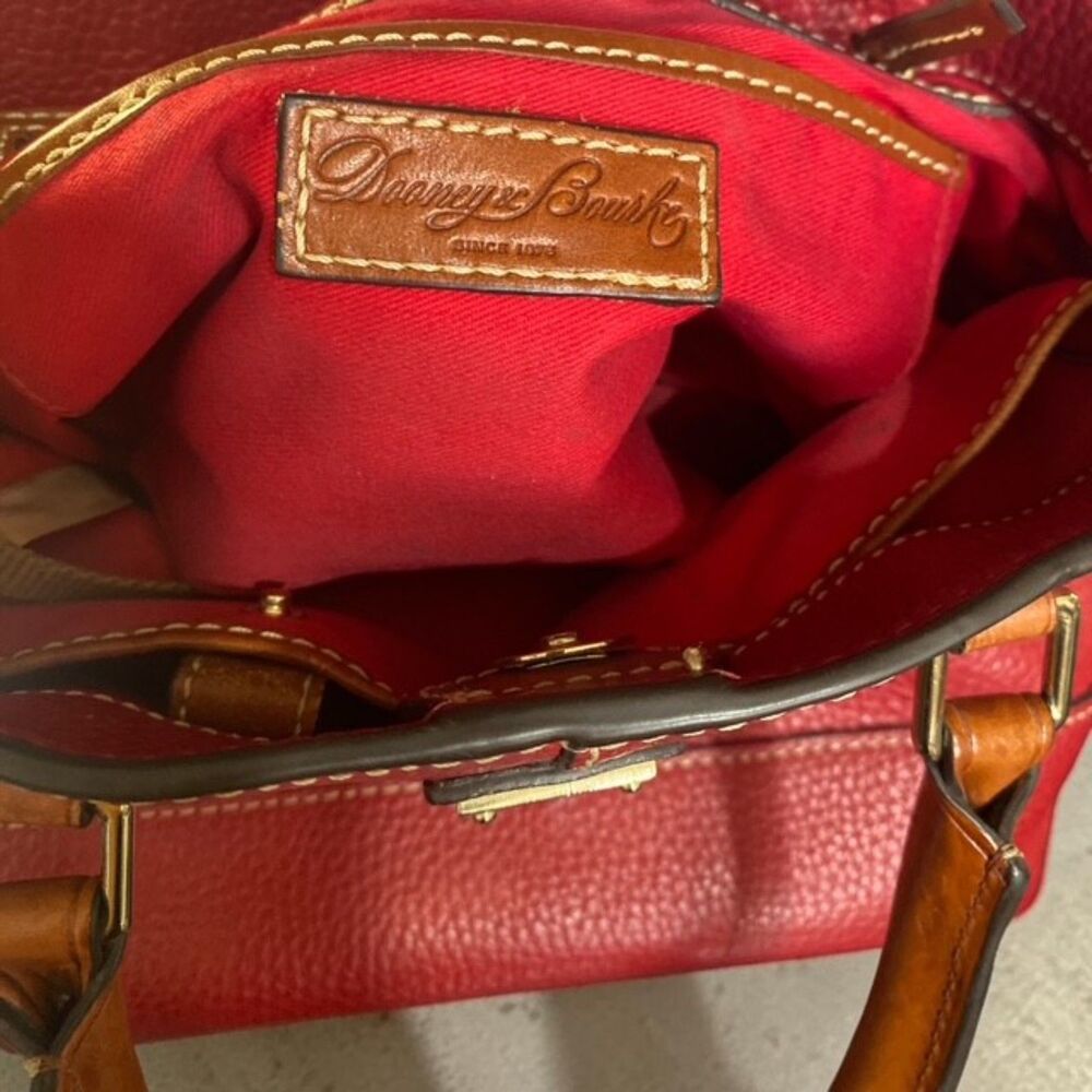 Dooney & Bourke Chelsea Pebble Grain Leather Tote EUC - Picture 3 of 4